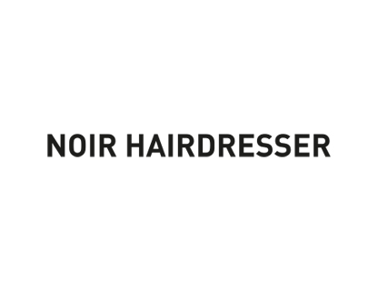 Noir hairdresser logo